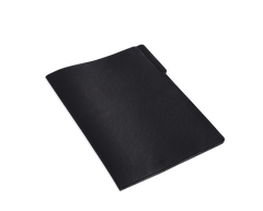 The Filefolder: Leather - Dark Blue - A4