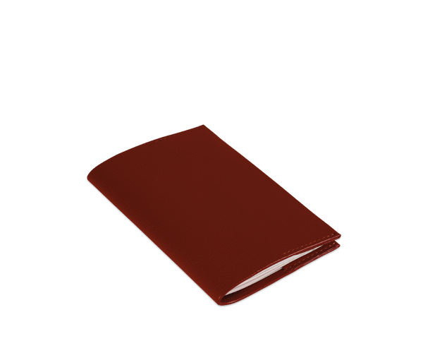 The Passport Cover: Leather - Apricot - One size