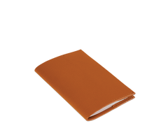 The Passport Cover: Leather - Mandarin - One size