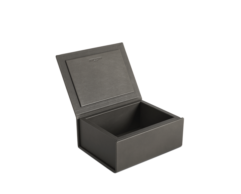 The Box: Leather - Grey - Fusion