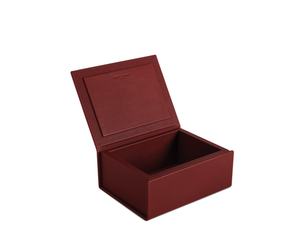 The Box: Leather - Terracotta - Fusion
