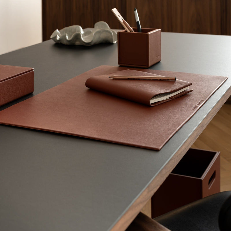 The Penholder: Leather - Cognac - One Size