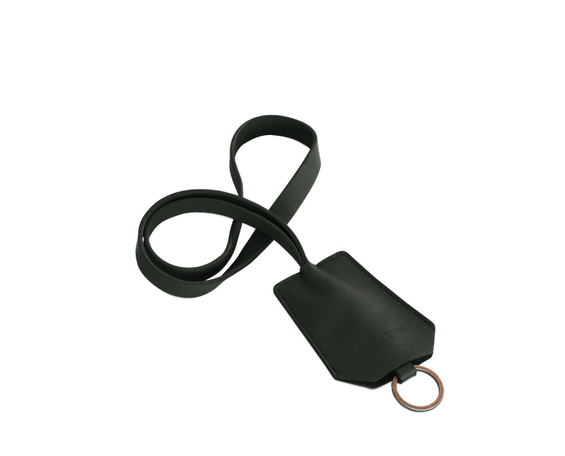 The Keyring: Leather - Forest - Long strap