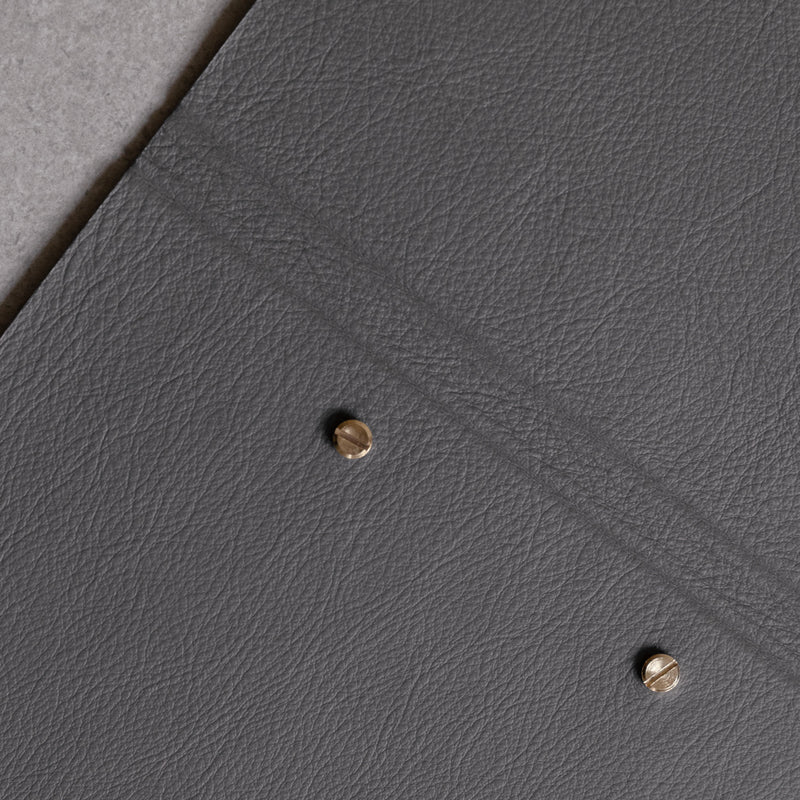 The Photobook: Surplus leather - Grey - A4