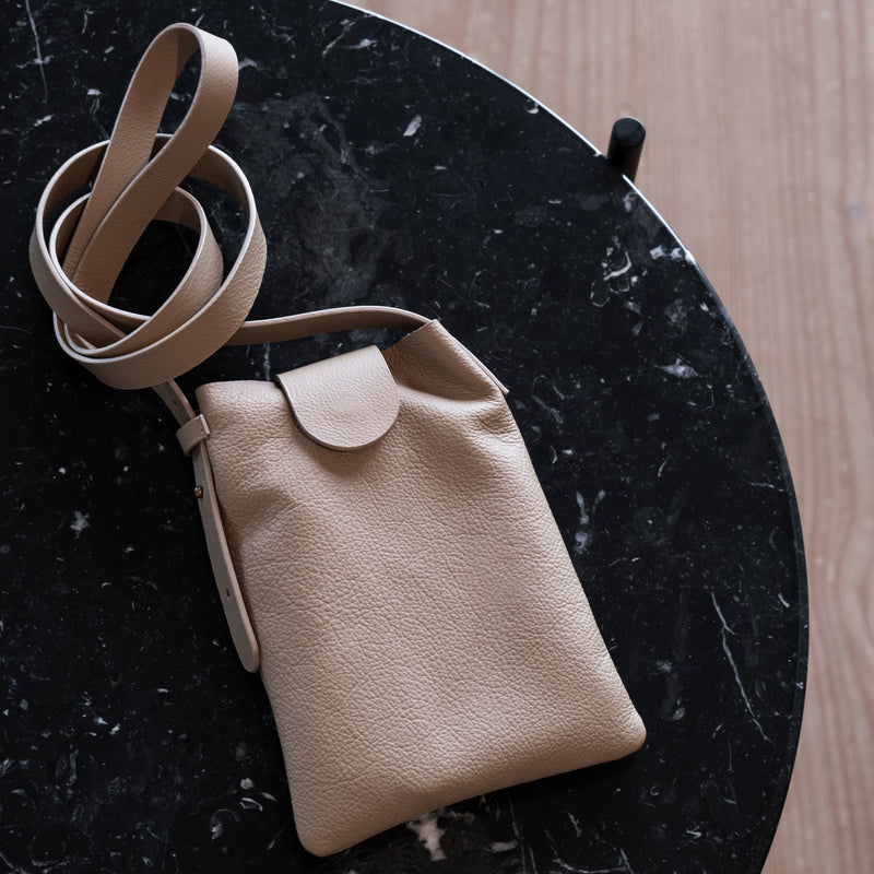 The Essentials Bag: Leather - Cactus - One size