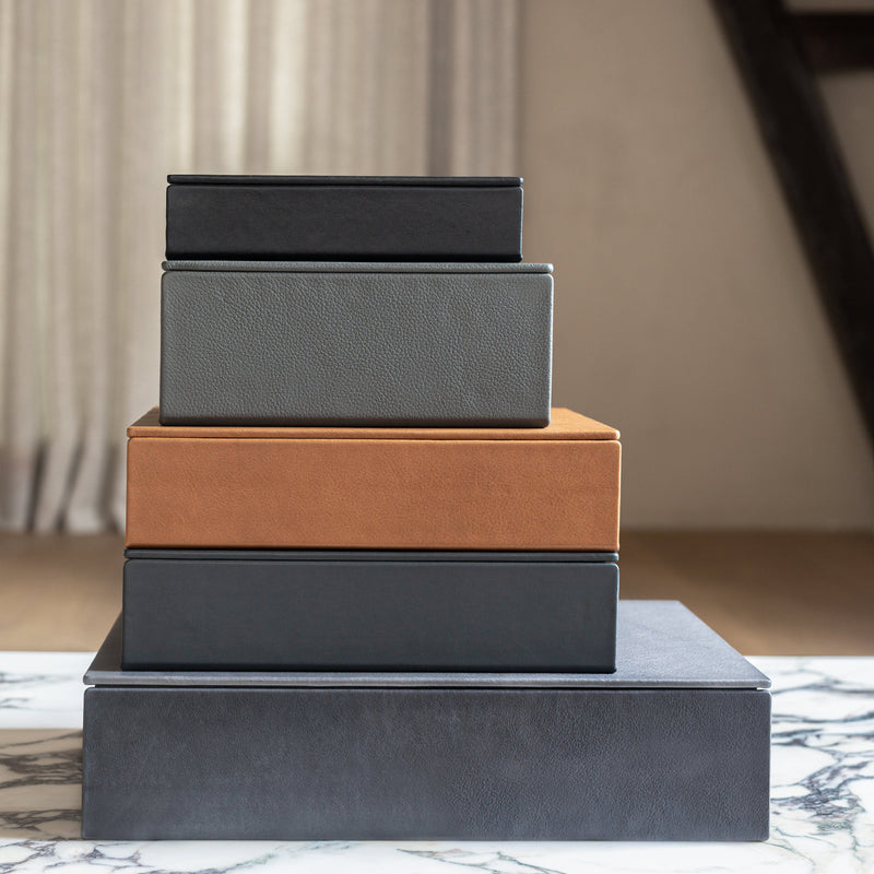 The Box: Leather - Granite - Fusion