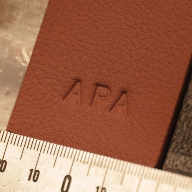 The Passport Cover: Leather - Apricot - One size