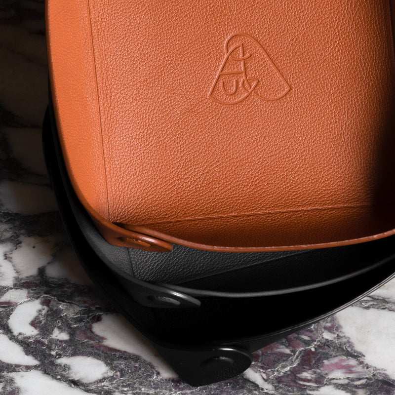Louis Vuitton Monogram Brown Custom Leather Tray