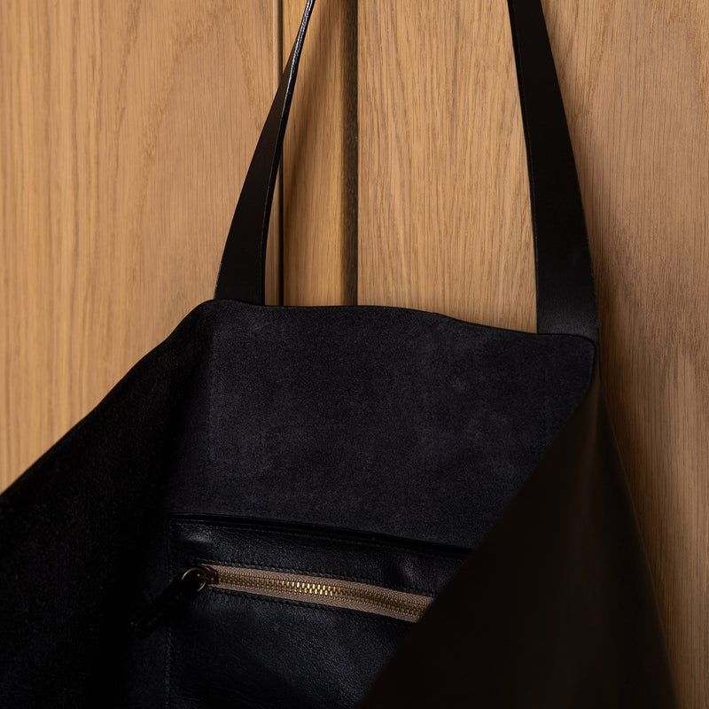 Suede Shoulder Bag Terracotta Brown Leather Shopper Bag 